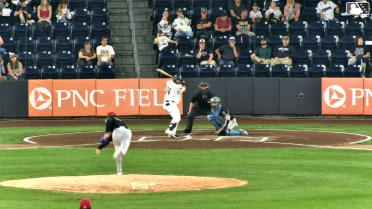 Jasson Domínguez homers (9) on a fly ball to right center field.