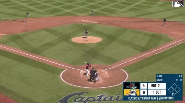Cade Austin In play, run(s) to Luke Hill