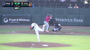 Juan Matheus singles on a line drive to right fielder Logan Braunschweig. Dillon Lewis scores. Ryan Ignoffo to 2nd.