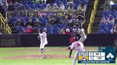 Casey Yamauchi grounds out softly, shortstop Dean Curley to first baseman Maick Collado. Pedro Pineda scores. Gunner Gouldsmith to 3rd. Ali Camarillo to 2nd.