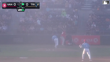 Peyton Williams homers (6) on a fly ball to center field. Jake Casey scores.