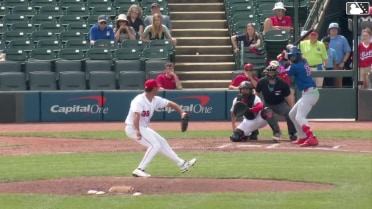 Julian Garcia In play, run(s) to Kevin Alcántara