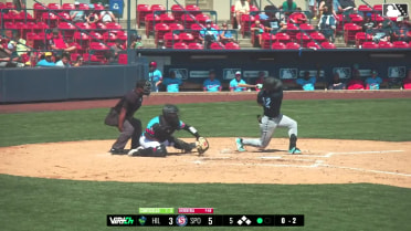 Yujanyer Herrera's seventh strikeout