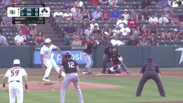 Kyle Manzardo doubles (8) on a line drive to left fielder Ronny Simon. Cooper Ingle scores. Daniel Schneemann scores. Kahlil Watson to 3rd.