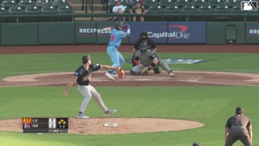 Luis Morales Ball to Trevor Hauver