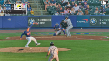 Tobias Myers In play, no out to David Fry