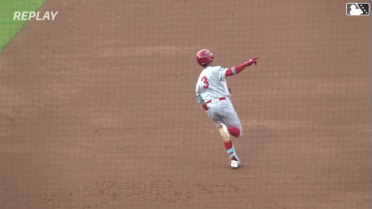 Miguel Hernández's first Single-A homer