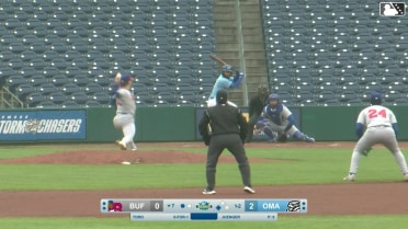 Abraham Toro out on a sacrifice fly to left fielder Rafael Lantigua. Brandon Drury scores.