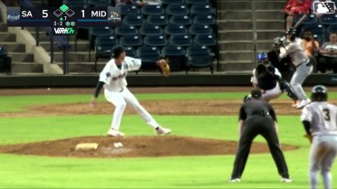 Wyatt Hoffman singles on a soft fly ball to left fielder Devin Taylor. Francisco Acuna scores.