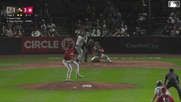 Gage Harrelson singles on a ground ball to second baseman Ty Southisene. Peter Burns scores. Adrian Placencia to 3rd. Gage Harrelson to 2nd. Throwing error by second baseman Ty Southisene.