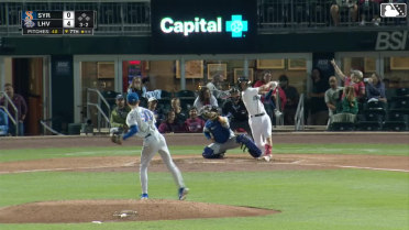 Justin Jarvis' fifth strikeout