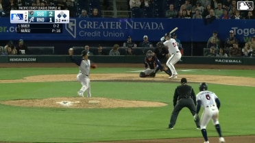 Roddery Muñoz In play, run(s) to Luken Baker