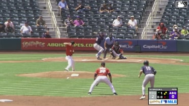 Jake Brooks In play, run(s) to Trevor Hauver