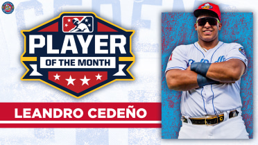Cedeno Named Texas League Player of the Month