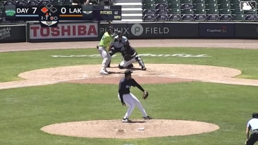 Mason Neville singles on a line drive to left fielder Jesus Pinto. Jacob Friend scores.