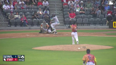 José Anderson homers (7) on a fly ball to right center field.