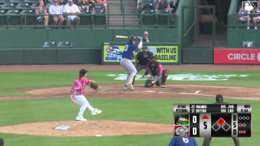 Logan Wagner singles on a ground ball to right fielder Rodney Green Jr. Charles Davalan scores.