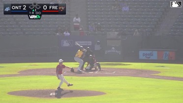 Oswaldo Osorio homers (4) on a fly ball to right center field.