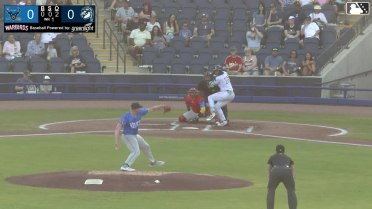 José Anderson homers (11) on a fly ball to left center field. Brady Ebel scores.