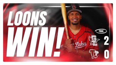 Loons Shutout Lugnuts 2-0; Wright Goes 5.2 Innings, a Career-Best