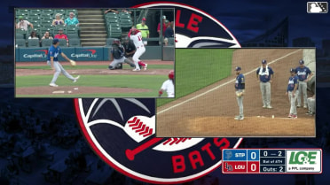 Will Banfield hit by pitch. Will Benson scores. Michael Chavis to 3rd. Austin Hendrick to 2nd.