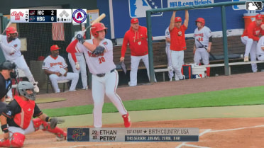Ethan Petry grounds out, third baseman Maui Ahuna to first baseman Sabin Ceballos. Caleb Lomavita scores.