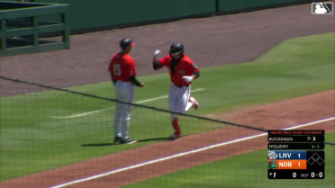Jackson Holliday drills a solo home run to right