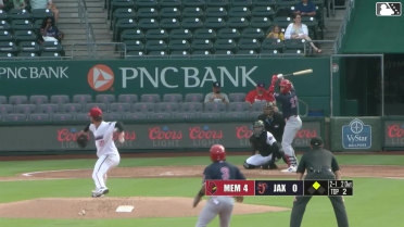 Joshua Báez's two-run home run