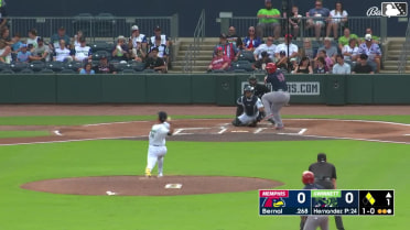 Leo Bernal homers (11) on a fly ball to left field. Victor Scott II scores. Nolan Gorman scores.