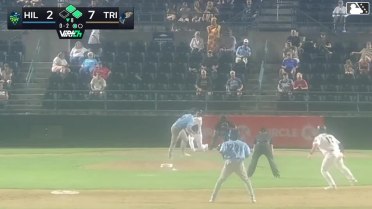 Jorge Ruiz singles on a line drive to right fielder Jakey Josepha. Peter Burns scores. Gage Harrelson to 2nd.