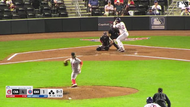 Andy Garriola grounds into a double play, shortstop Dominic Pitelli to first baseman Cam Collier. Owen Ayers out at 2nd. Andy Garriola out at 1st.