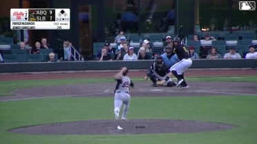 Jeimer Candelario doubles (7) on a sharp line drive to center fielder Cole Carrigg. Yolmer Sánchez scores.