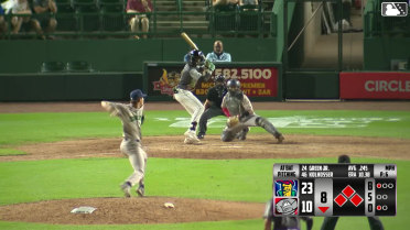 Rodney Green Jr. doubles (9) on a line drive to right fielder Yasser Mercedes. Nate Nankil scores. Gunner Gouldsmith scores. C.J. Pittaro to 3rd.
