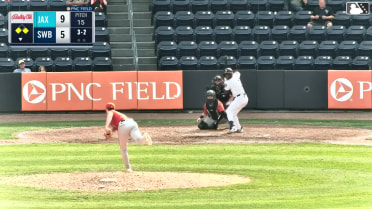 Marco Luciano singles on a line drive to right fielder Matthew Etzel. Jasson Domínguez scores. J.C. Escarra to 2nd.