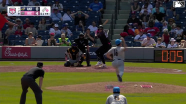 Adrián Sugastey homers (2) on a fly ball to left center field. Jack Payton scores.