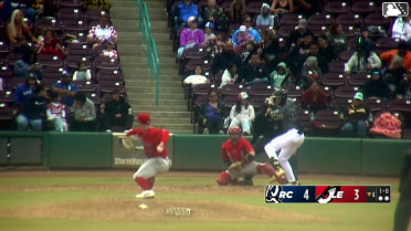 Derek Clark In play, run(s) to Ryan Wideman