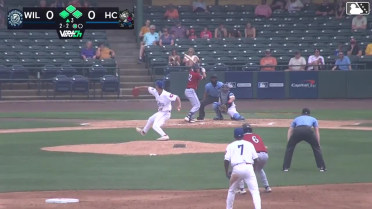 Miguel Flores Ball to Brady Ebel