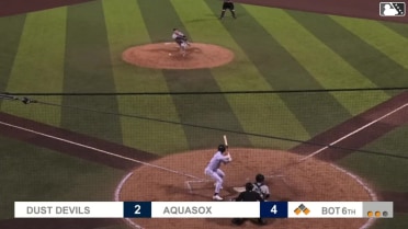 Curtis Washington Jr. drives in Matthew Ellis.