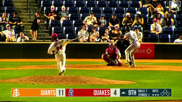 Cam Maldonado homers (12) on a fly ball to left center field.