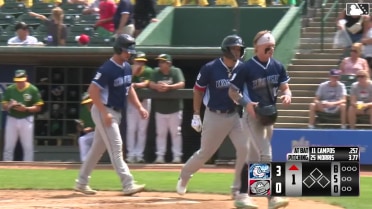 Thayron Liranzo's three-run homer