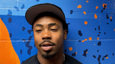 Outfielder Kahlil Watson RubberDucks Warmup June '25