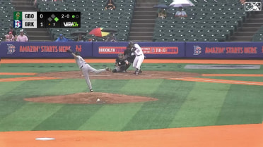 William Lugo rips two-run home run to left-field