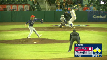 Zach Peek In play, run(s) to Cutter Coffey