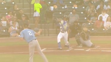 Rangers No. 9 prospect Josh Owens' first pro K