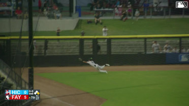 Anthony Huezo's diving catch