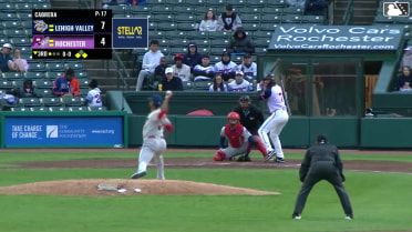 Trey Lipscomb singles on a fly ball to center fielder Steward Berroa. Andrés Chaparro scores. Robert Hassell III to 2nd.