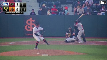 Fernando Vasquez Ball to Jeremy Ciriaco