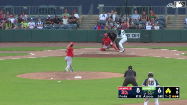Hunter Parks In play, run(s) to José Azócar