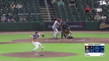 Yerlin Confidan homers (5) on a line drive to right center field.