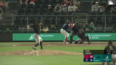 Victor Labrada homers (6) on a fly ball to right field.